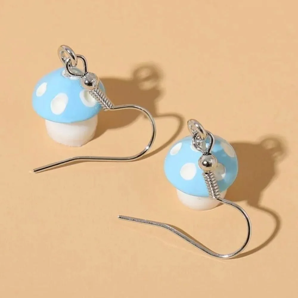 Mushroom Statement Earrings